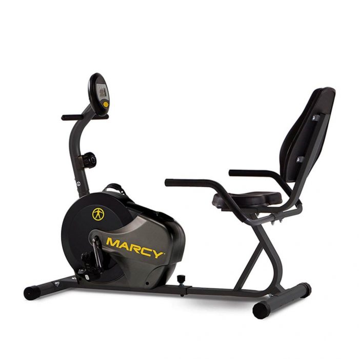 Marcy Magnetic Recumbent Bike NS-716R - 300 lbs weight capacity