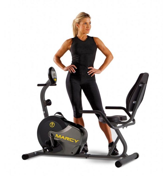 Marcy Recumbent Exercise Bike with Resistance ME-709 review