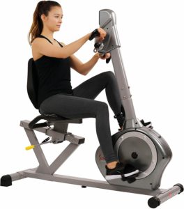 Sunny Health & Fitness Recumbent Bike SF-RB4631 With Moving Handles